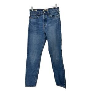 Levi's Medium Rinse WEDGIE  Button-Fly Jeans Women's Size 26 x 28